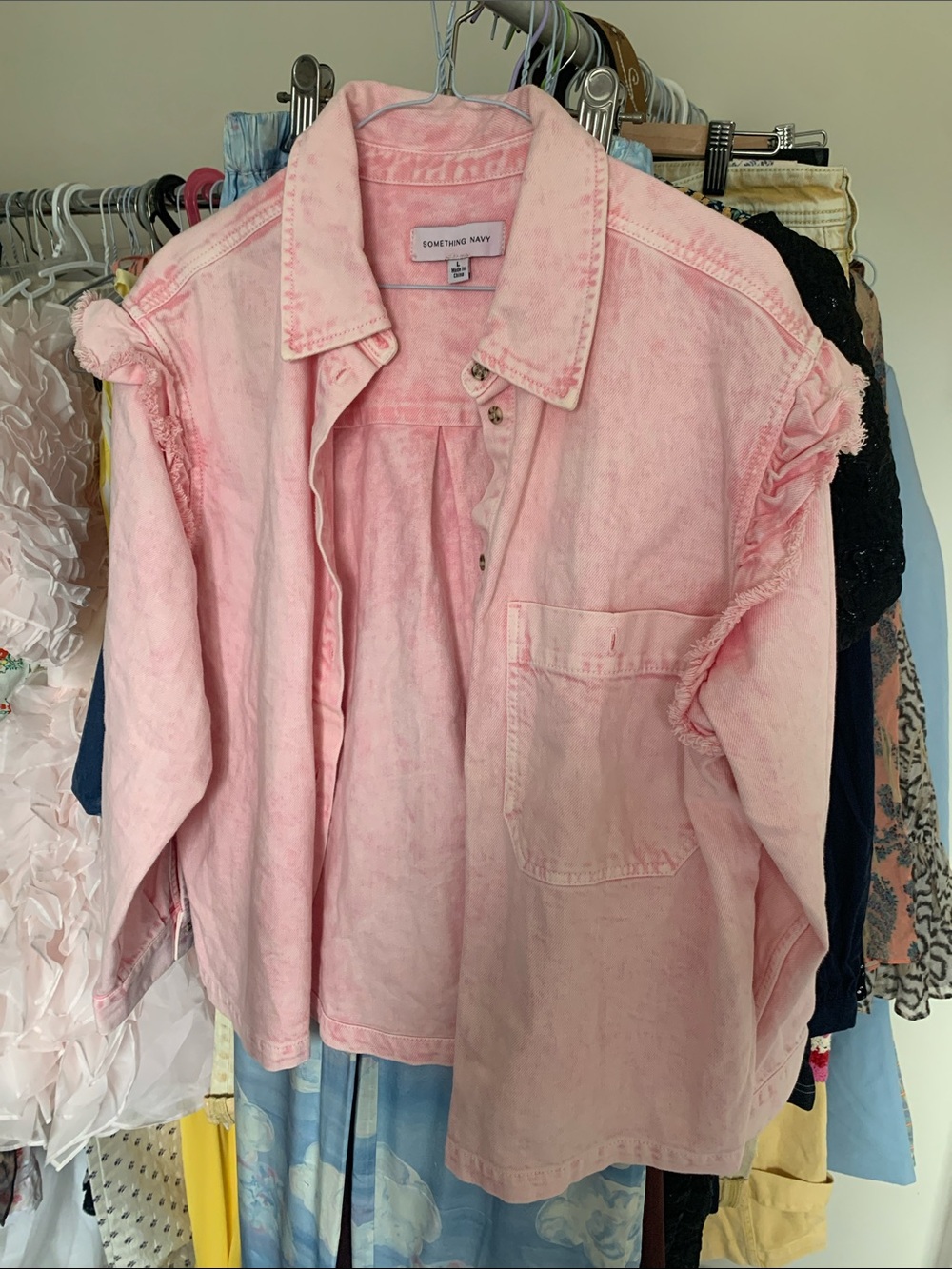 NWOT Something Navy Jacket